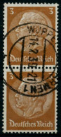 3. REICH 1933 Nr 513 Zentrisch Gestempelt SENKR PAAR X8672B2 - Usados