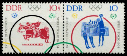 DDR ZUSAMMENDRUCK Nr WZd127 Postfrisch WAAGR PAAR X8D52B6 - Zusammendrucke