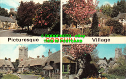 R508410 Picturesque Godshill Village. Nigh. Jarrold. Multi View - Mondo