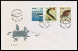 ALAND Nr 38-40 BRIEF FDC S0321EA - Aland