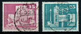 DDR DS AUFBAU IN DER Nr 1853-1854 Gestempelt X6915F2 - Used Stamps