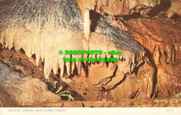 R508779 Stalactite Cascade. Kents Cavern. Torquay. KCT 9. Cotman Color. Jarrold - Mundo