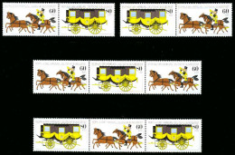 BRD ZUSAMMENDRUCK Nr WZD5-WZD8 Postfrisch S1ADDCE - Zusammendrucke