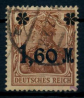 D-REICH INFLA Nr 154Ia Gestempelt Gepr. X71DE5E - Used Stamps