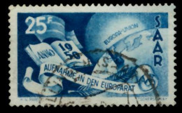 SAARLAND 1950 Nr 297 Gestempelt X71E032 - Usados