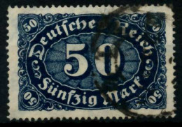 D-REICH INFLA Nr 246c Gestempelt Gepr. X72460E - Used Stamps