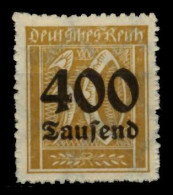 D-REICH INFLA Nr 299 Postfrisch X724996 - Unused Stamps