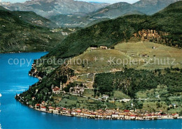 13740932 Morcote Lago Di Lugano Fliegeraufnahme Morcote Lago Di Lugano - Autres & Non Classés