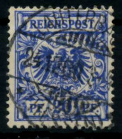 D-REICH KRONE ADLER Nr 48d Gestempelt Gepr. X726F22 - Used Stamps