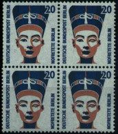 BERLIN DS SEHENSW Nr 831 Postfrisch VIERERBLOCK S27580A - Unused Stamps