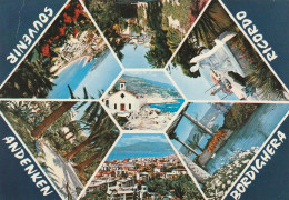 AD68 Souvenir Di Bordighera (Imperia) - Panorama Vedute Multipla / Non Viaggiata - Autres & Non Classés