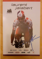 Autographe Laurent Jalabert CSC Tiscali Meilleur Grimpeur - Cyclisme