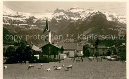 13740183 Lenk Simmental Kirche Mit Wildstrubel Lenk Simmental - Autres & Non Classés