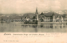 13738713 Luzern  LU Internat Kriegs Und Friedens Museum  - Autres & Non Classés