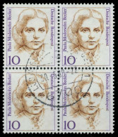 BRD DS FRAUEN Nr 1359 Zentrisch Gestempelt VIERERBLOCK X7D7F1E - Used Stamps