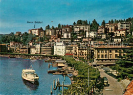13738681 Lugano Lago Di Lugano Teilansicht Hotel Bristol Lugano Lago Di Lugano - Other & Unclassified