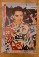 Autographe Miguel Martinez ESP - Cyclisme