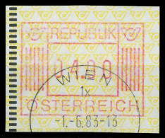 ÖSTERREICH AUTOMATENMARKEN Nr ATM 1-4S Gestempelt S560686 - Timbres De Distributeurs [ATM]