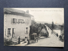 Port Galland Hôtel Le Port Galland Le Pont Sur La Rivière D'Ain Calèche - Sin Clasificación