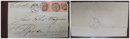 O) 1870 GREAT BRITAIN - LONDON S. E, DE CLERMONT DONNER, QUEEN VICTORIA 4p Vermilion, S.E. GRILL CANCELLATION, CIRCULATE - Autres & Non Classés