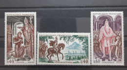 France Yvert 1496-1495-1497** Année 1966 Série Complète MNH. - Unused Stamps