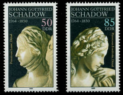 DDR 1989 Nr 3250-3251 Postfrisch SB7B35E - Unused Stamps