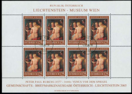 ÖSTERREICH BLOCK KLEINBOGEN Nr 2519 Gestempelt KLEINBG S8743BA - Blocks & Sheetlets & Panes