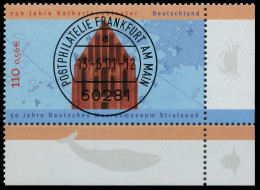 BRD BUND 2001 Nr 2195 Zentrisch Gestempelt ECKE-URE X3CD4C6 - Used Stamps