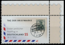 BRD BUND 2012 Nr 2954 Postfrisch ECKE-ORE X560792 - Ongebruikt