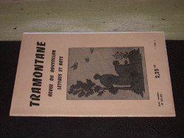 Tramontane Revue Du Roussillon Lettres Et Arts - Zonder Classificatie