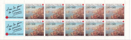 FRANCIA 1988 CARNET CROIX ROUGE  TOULON ** MNH - Rode Kruis