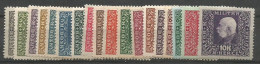 Bosnia Bosnien K.u.K. Austria Hungary Mi.99/116 Complete Set MH / * 1916 - Bosnie-Herzegovine