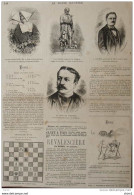 Ivan De Woestine - J. Durécu, Sauveteur Du Havre - La Soeur Henriette, Fille De Saint-Vincent-de-Paul Page Original 1876 - Historical Documents