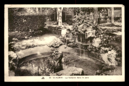 14 - SAINT-AUBIN - LA FONTAINE DANS LE PARC - Saint Aubin