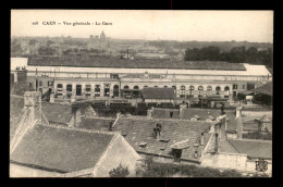 14 - CAEN - VUE GENERALE DE LA GARE DE CHEMIN DE FER - Caen