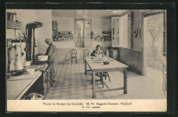 CPA Malakoff, Maison De Retraite Des Cascades La Cuisine, Küche In Altenheim  - Malakoff