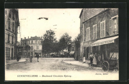 CPA Gennevilliers, Boulevard Circulaire Epinay  - Gennevilliers