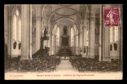 59 - DENAIN - INTERIEUR DE L'EGLISE ST-JOSEPH - Denain