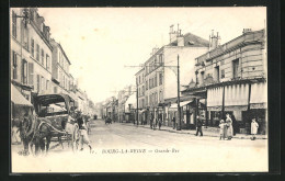 CPA Bourg-La-Reine, Grande Rue  - Bourg La Reine