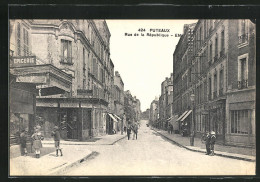 CPA Puteaux, Rue De La République  - Puteaux