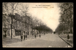 92 - BOULOGNE-BILLANCOURT - AVENUE EDOUARD VAILLANT - VOIR ETAT - Boulogne Billancourt