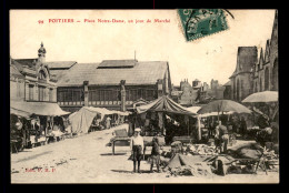 86 - POITIERS - MARCHE PLACE NOTRE-DAME - Poitiers