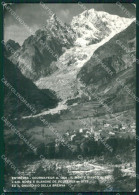 Aosta Courmayeur Entrèves Ghiacciaio Brenva Foto FG Cartolina KB1856 - Aosta