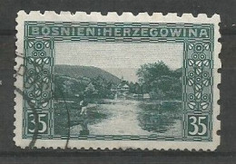 Bosnia Bosnien K.u.K. Austria Hungary Mi.38 Perforation 6½:6½:12½:9¼ Coleman 1132 Used 1906 - Bosnie-Herzegovine