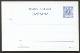 DR P40 AbII Postkarte Druckdatum 599--  1900 - Postkarten