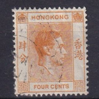 HONGKONG 1938-52 - Canceled - Sc# 156 - Used Stamps