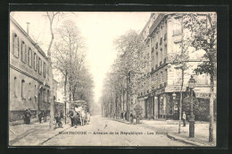 CPA Montrouge, Avenue De La République - Les Ecoles  - Montrouge