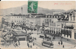 NICE - Place Masséna - Markten, Pleinen