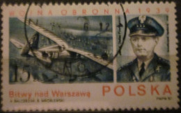 POLAND ~ 1987 ~ S.G. NUMBERS S.G. 3128. ~ AIRCRAFT ~ VFU #03539 - Usados