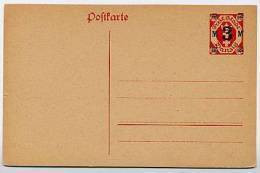 DANZIG P23 Postkarte 1922  Kat. 7,00 € - Entiers Postaux